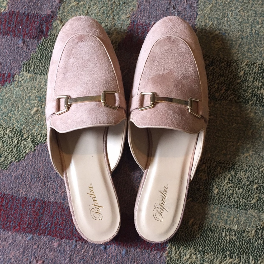 Light Pink Slip on shoes